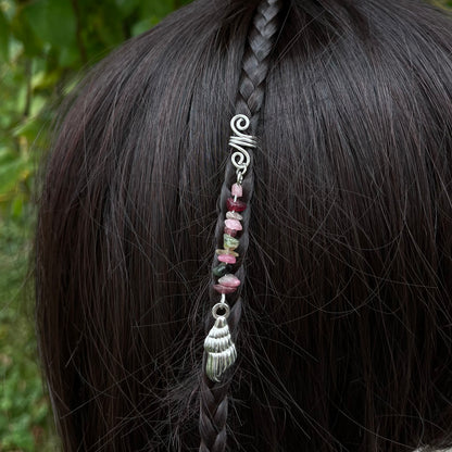 Accessoire cheveux personnalisable - argenté