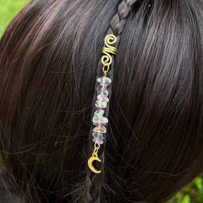 Accessoire cheveux personnalisable - doré