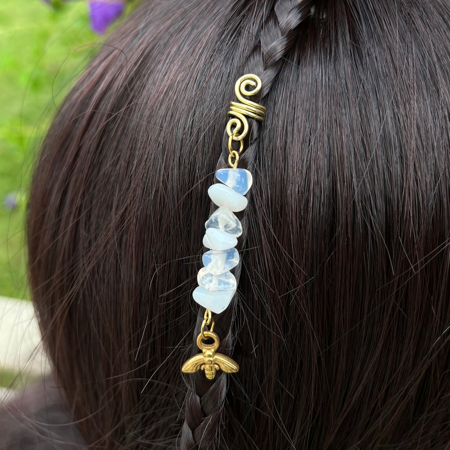 Accessoire cheveux personnalisable - doré