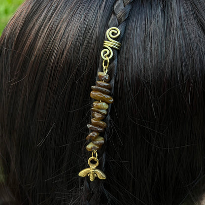 Accessoire cheveux personnalisable - doré