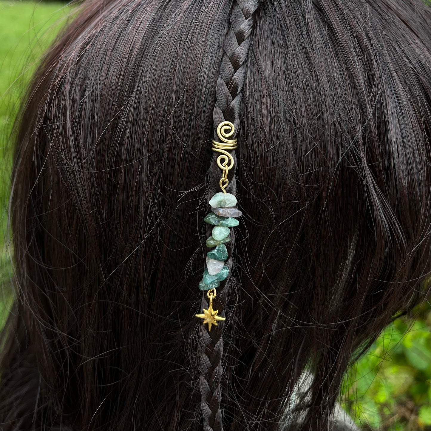 Accessoire cheveux personnalisable - doré