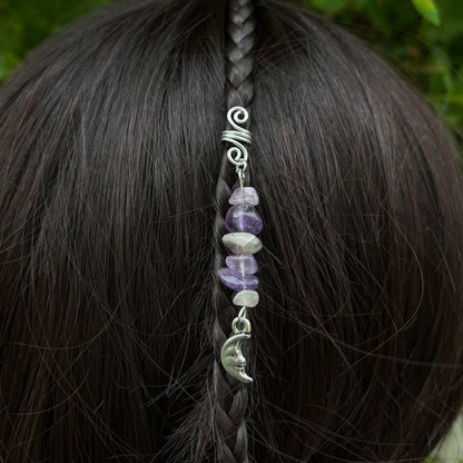 Accessoire cheveux personnalisable - argenté