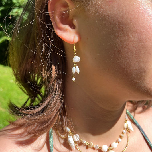 Boucles d’oreilles Marine