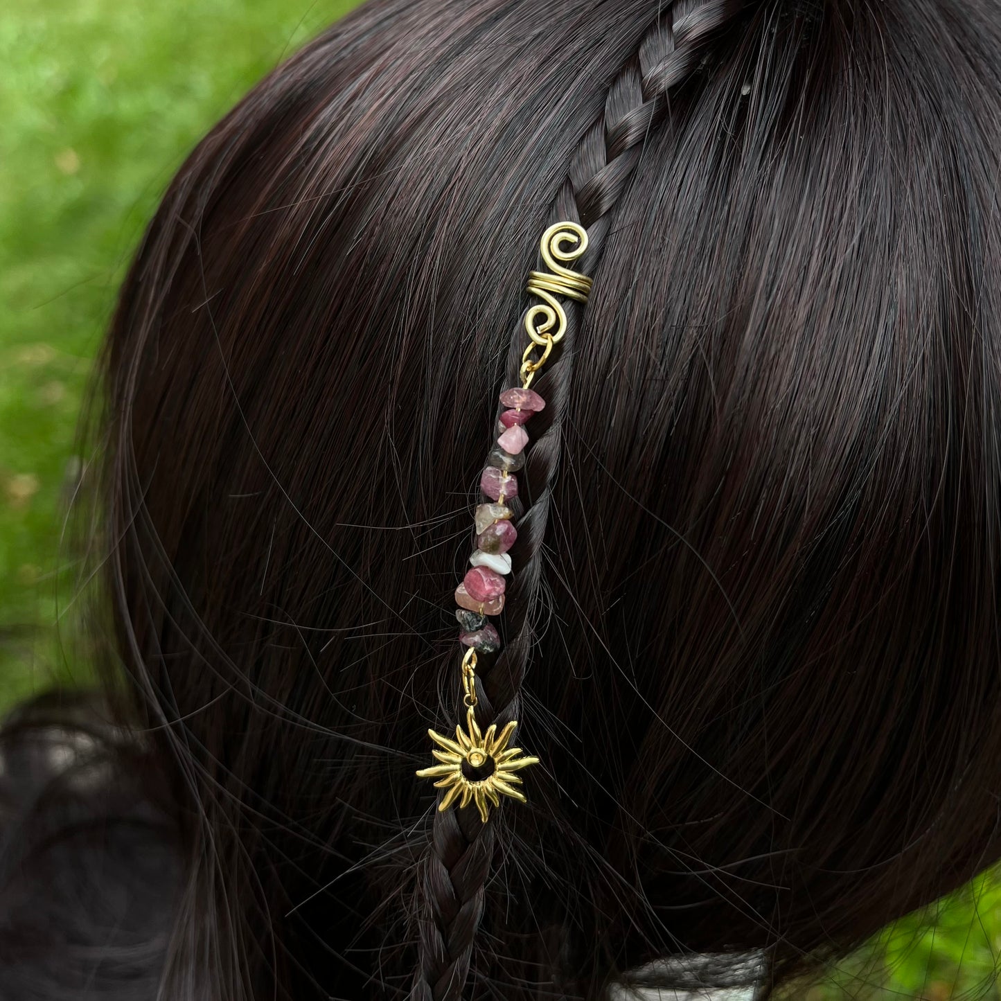 Accessoire cheveux personnalisable - doré