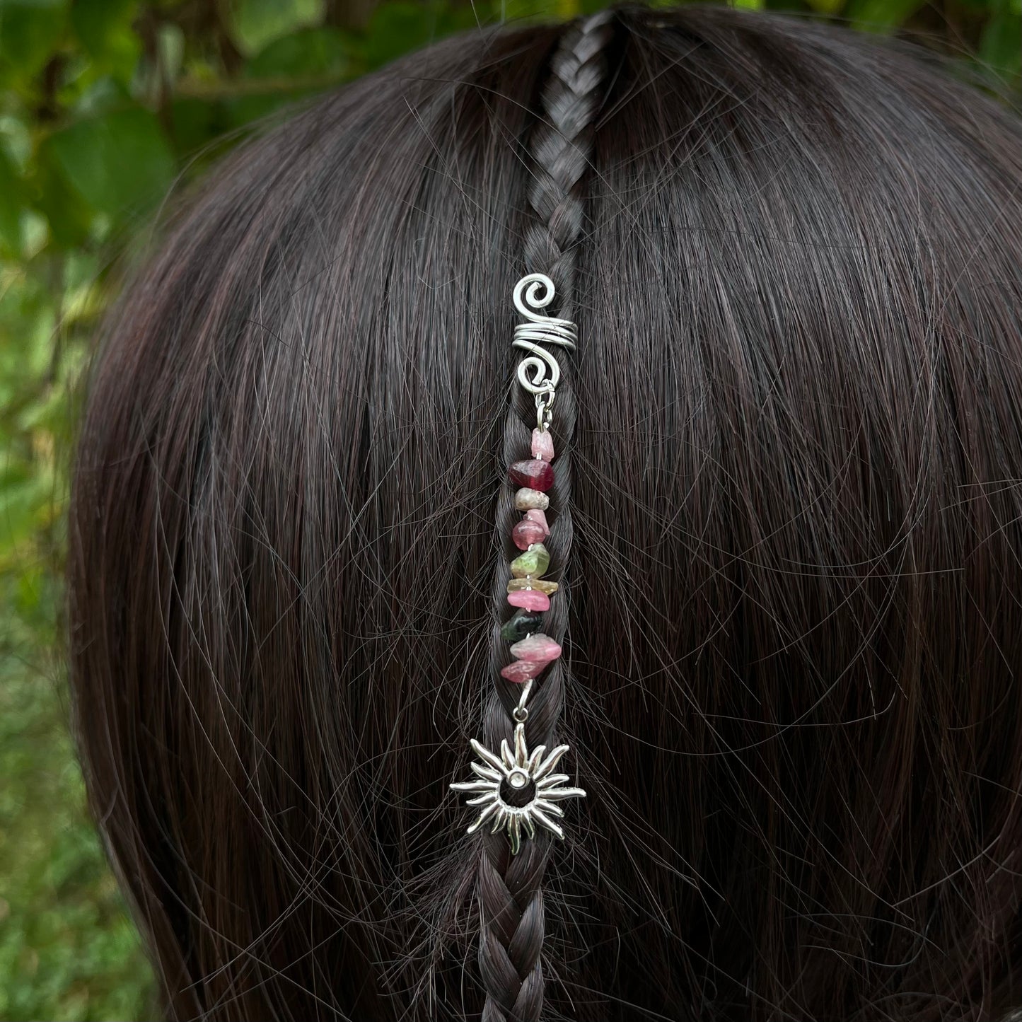 Accessoire cheveux personnalisable - argenté