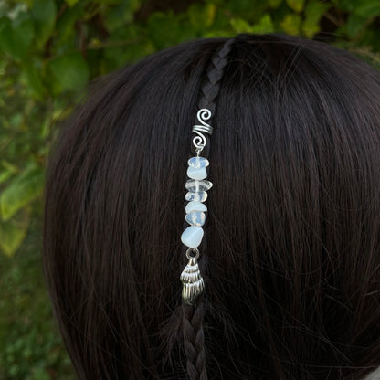 Accessoire cheveux personnalisable - argenté