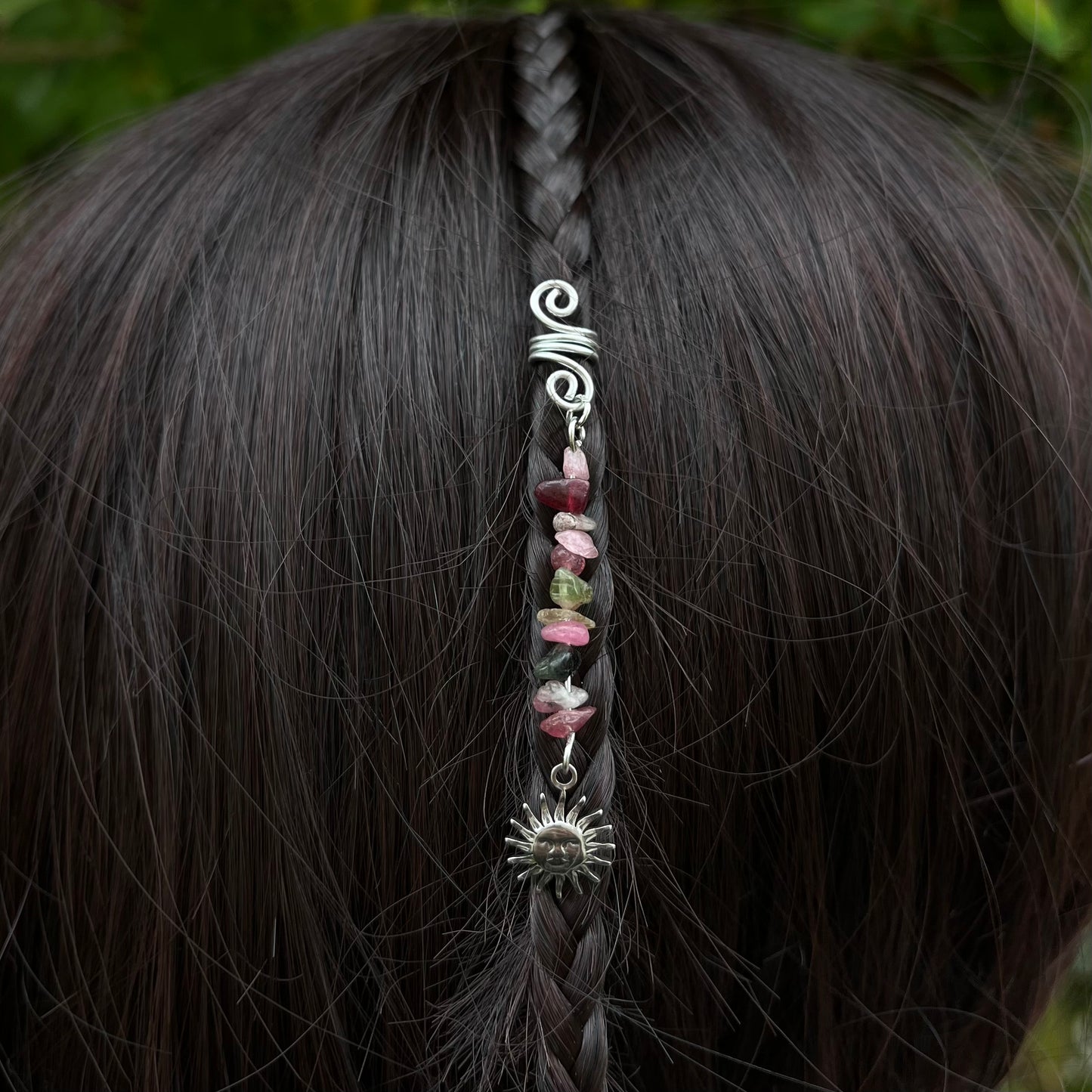 Accessoire cheveux personnalisable - argenté