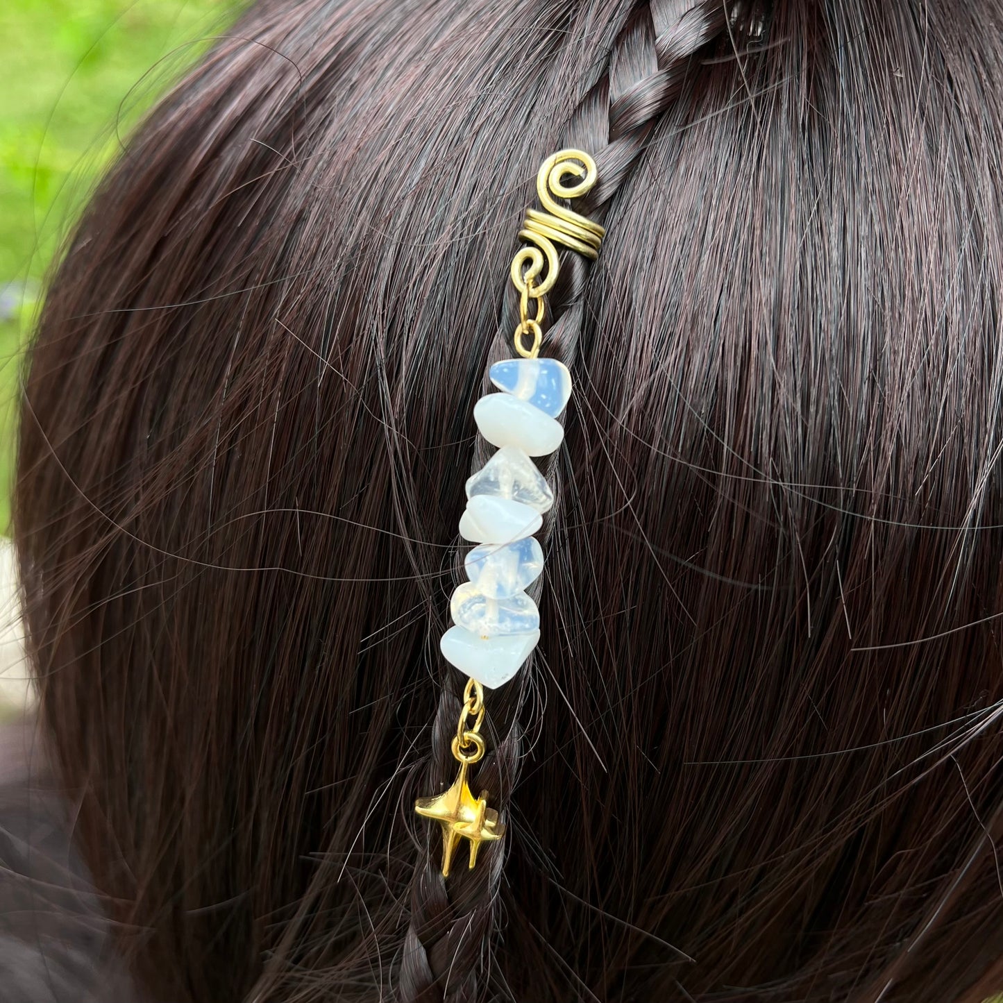 Accessoire cheveux personnalisable - doré