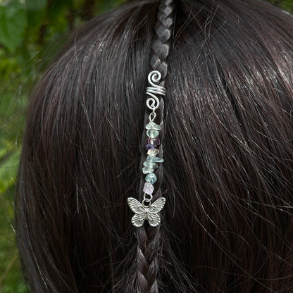 Accessoire cheveux personnalisable - argenté