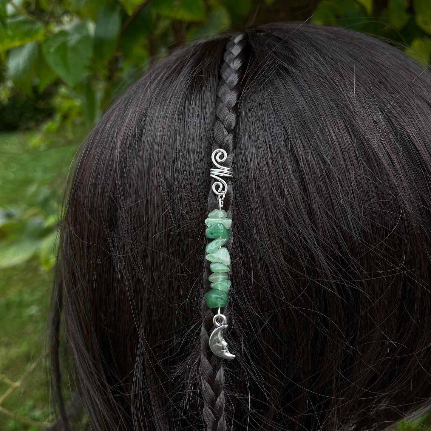 Accessoire cheveux personnalisable - argenté