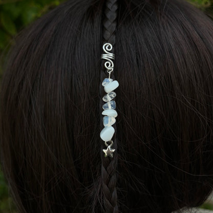 Accessoire cheveux personnalisable - argenté