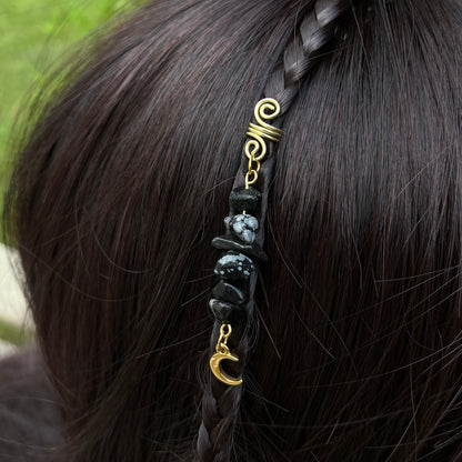 Accessoire cheveux personnalisable - doré