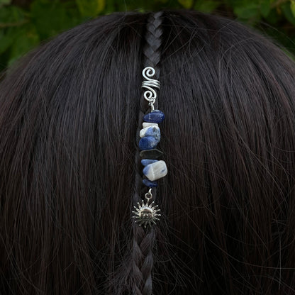 Accessoire cheveux personnalisable - argenté