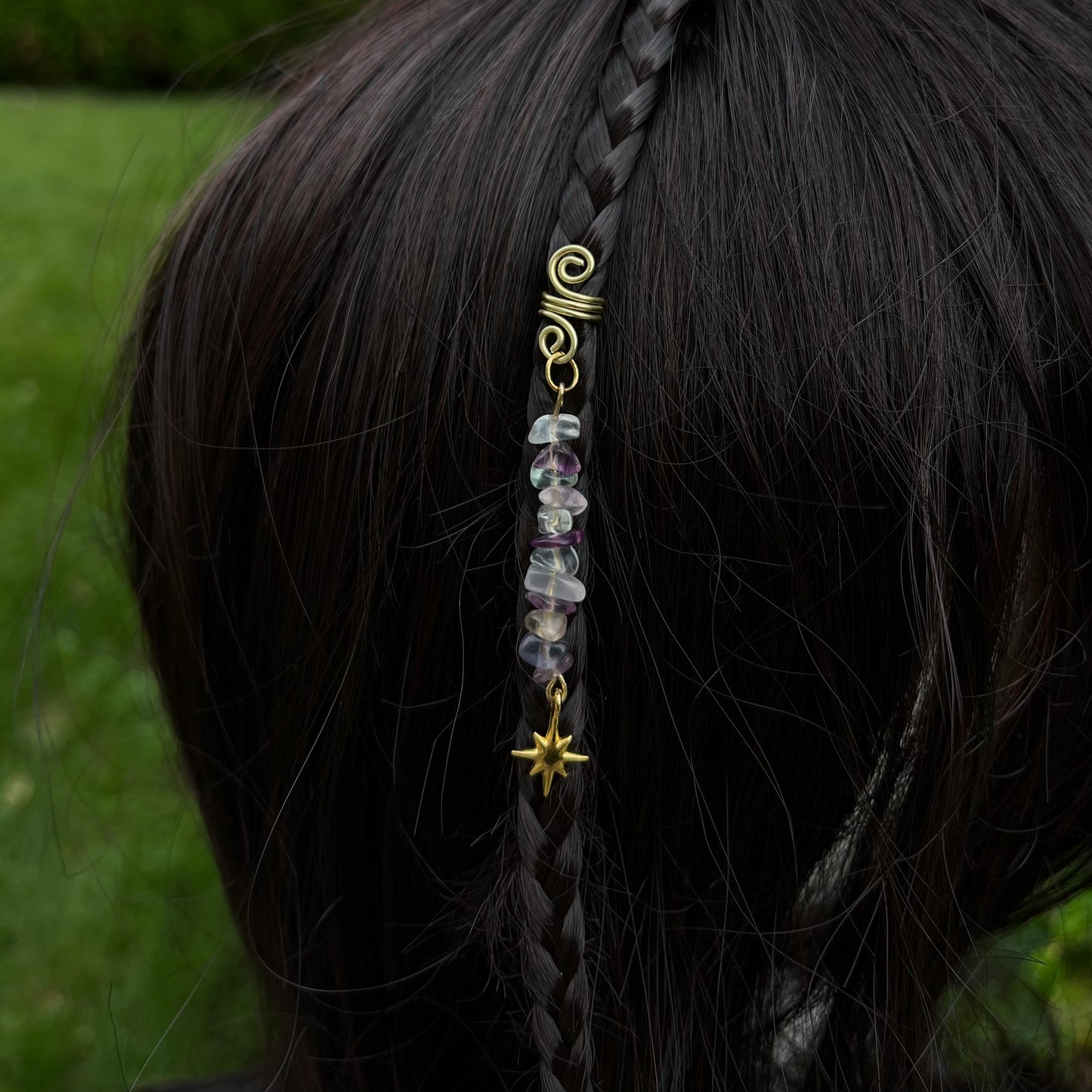 Accessoire cheveux personnalisable - doré