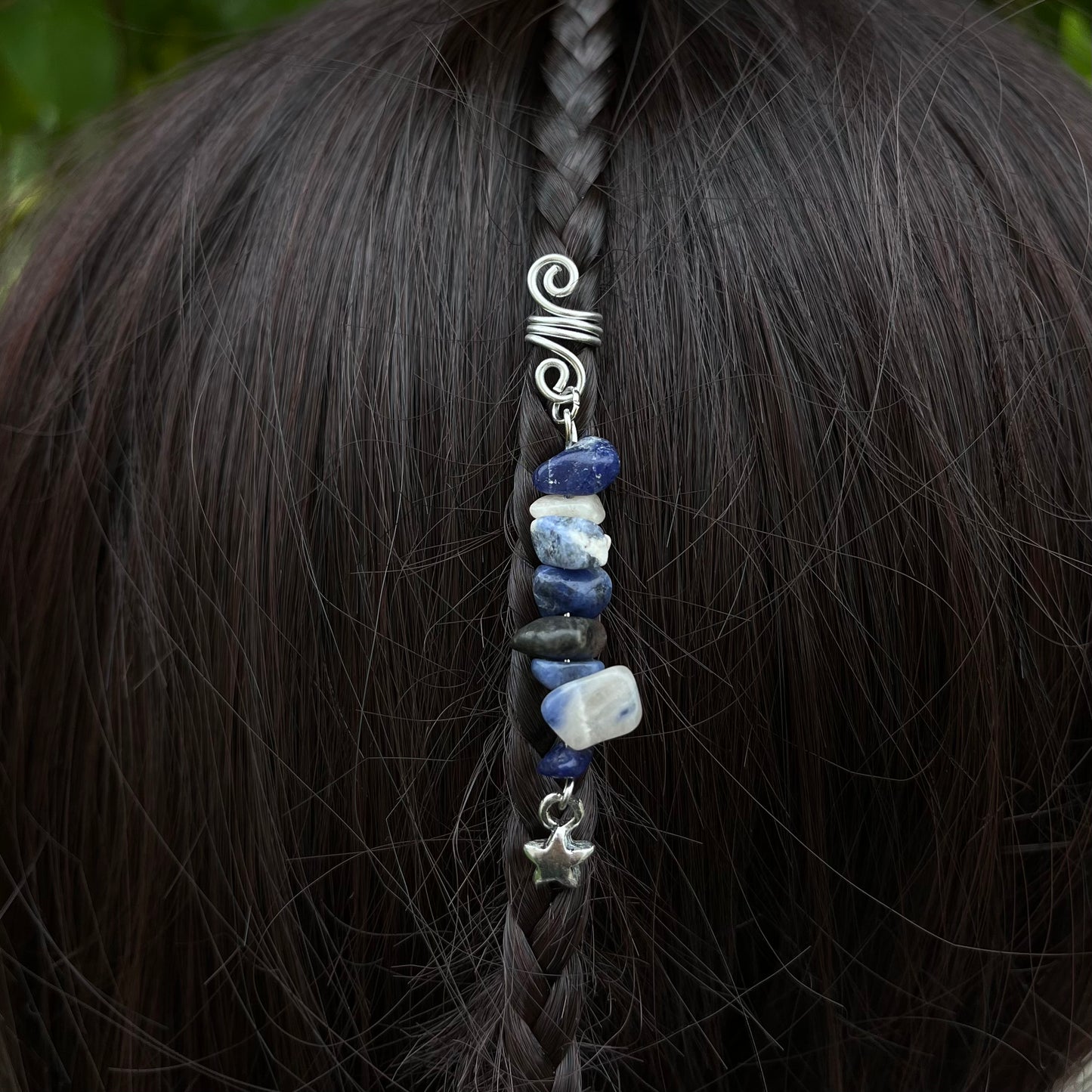 Accessoire cheveux personnalisable - argenté