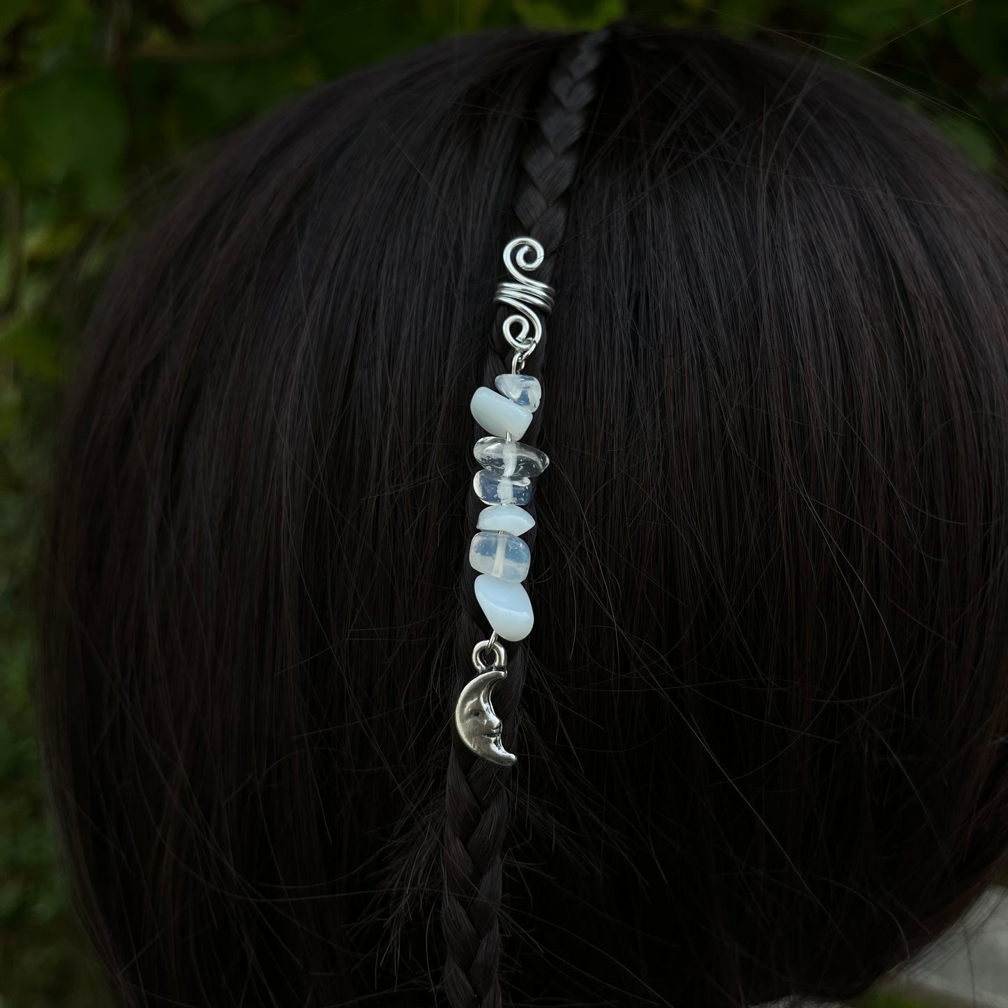 Accessoire cheveux personnalisable - argenté