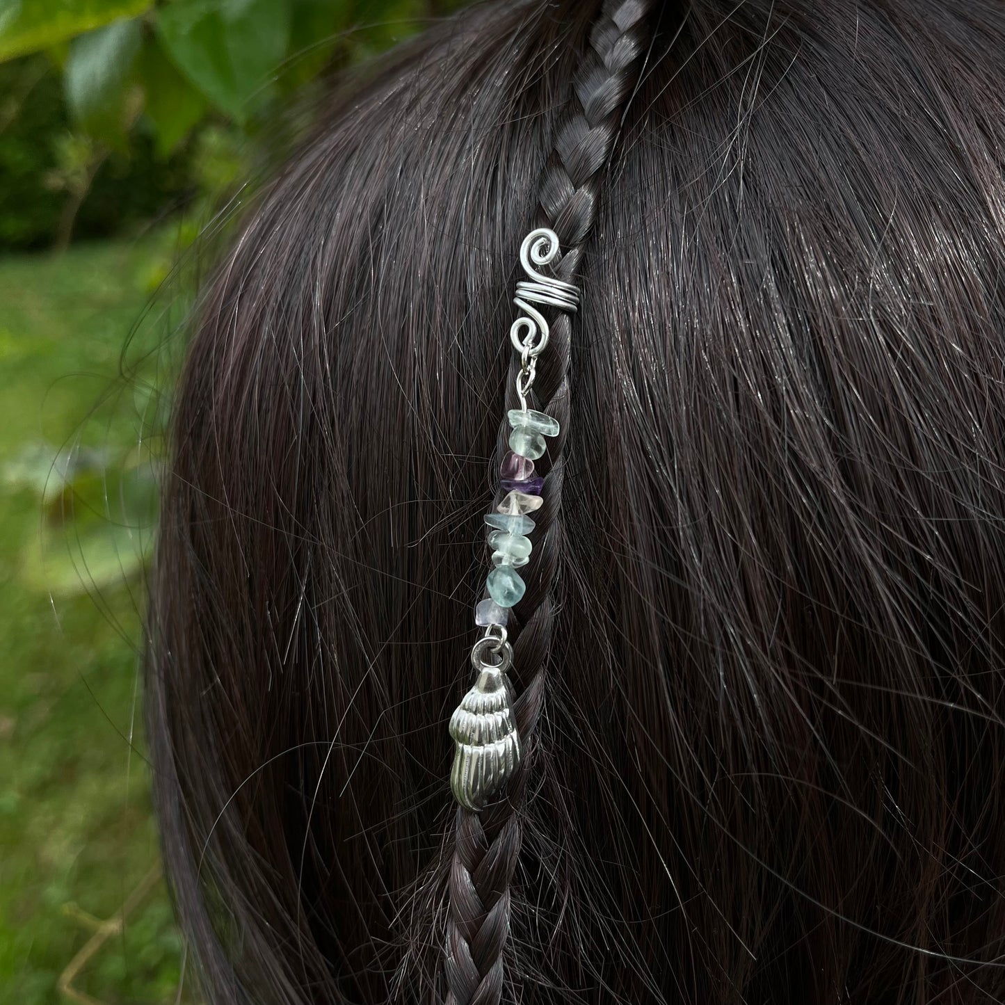 Accessoire cheveux personnalisable - argenté