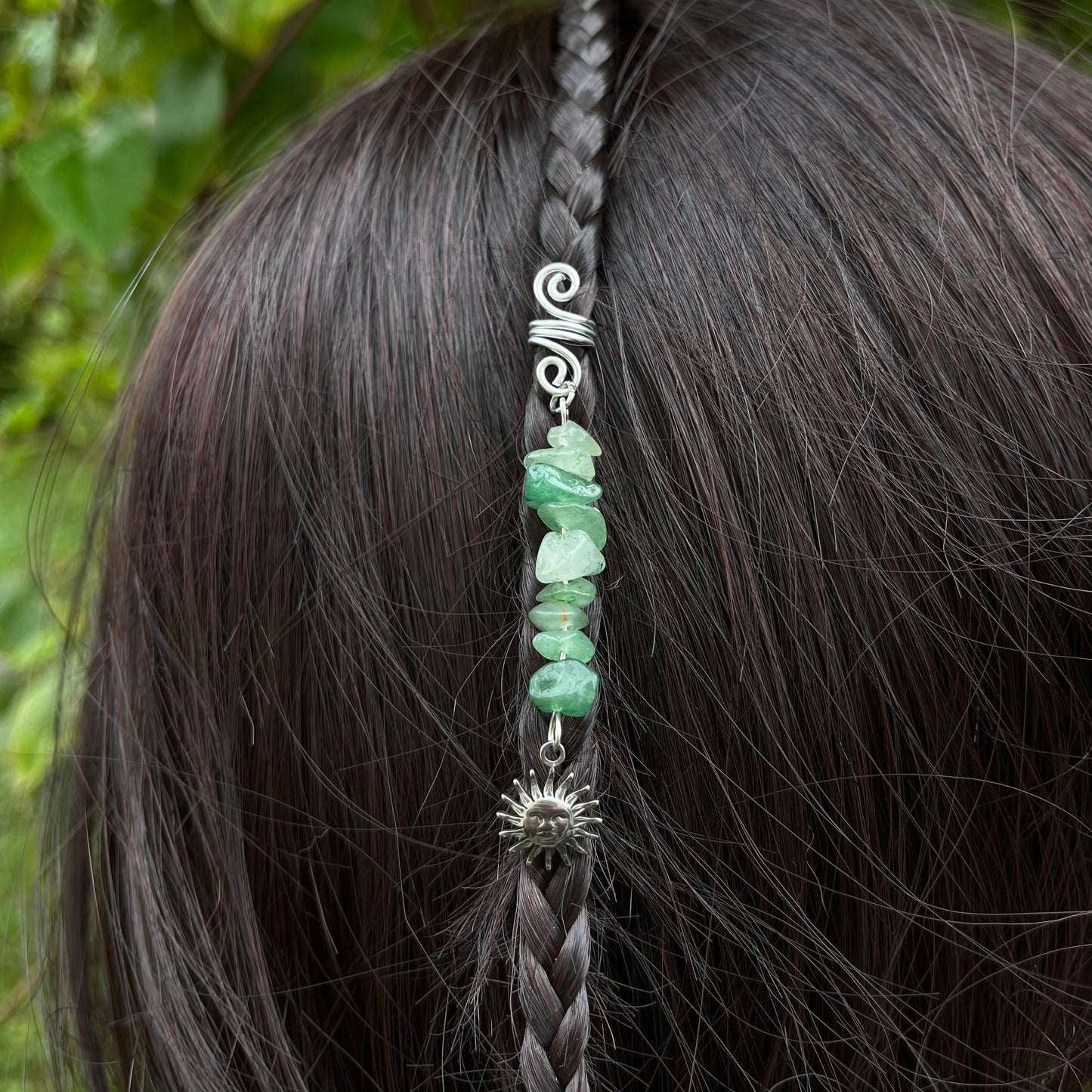 Accessoire cheveux personnalisable - argenté