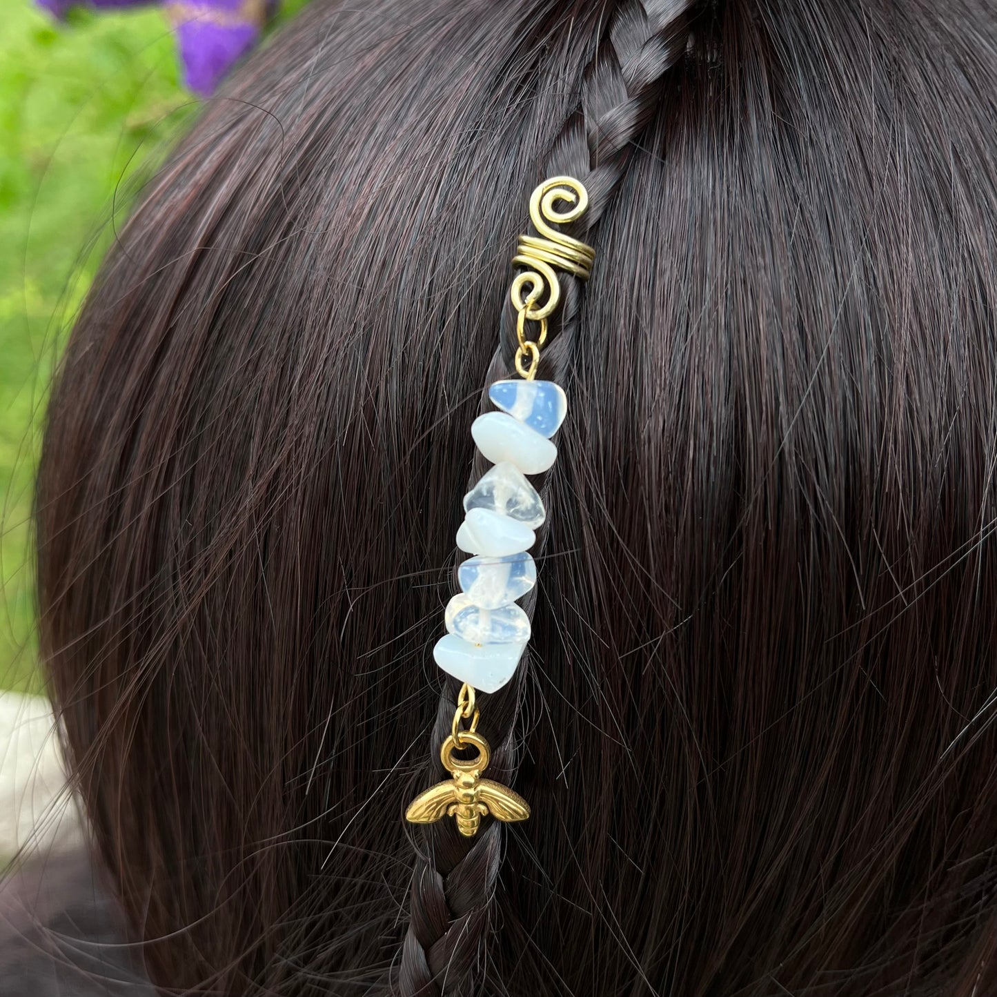 Accessoire cheveux personnalisable - doré