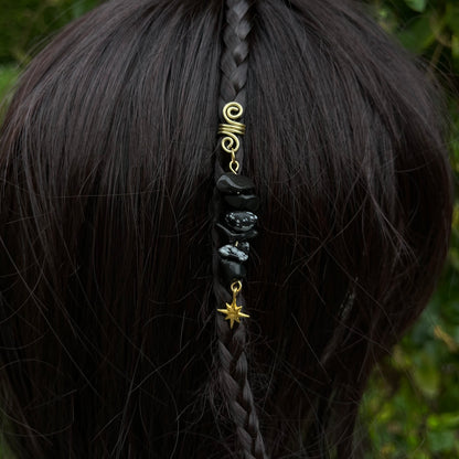 Accessoire cheveux personnalisable - doré