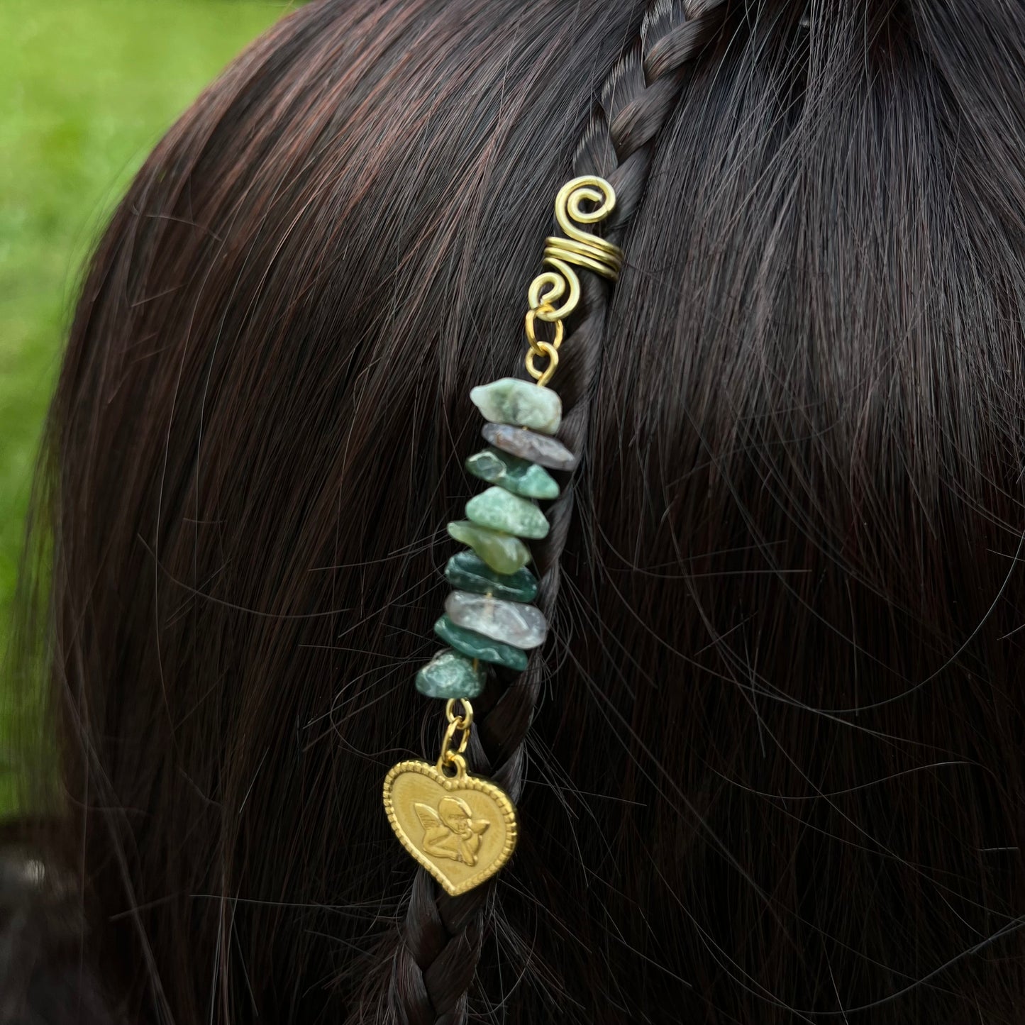 Accessoire cheveux personnalisable - doré