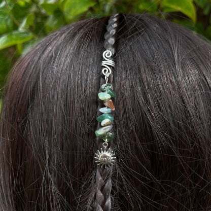 Accessoire cheveux personnalisable - argenté