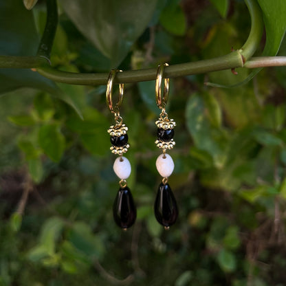 Boucles d'oreilles Morticia