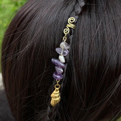 Accessoire cheveux personnalisable - doré