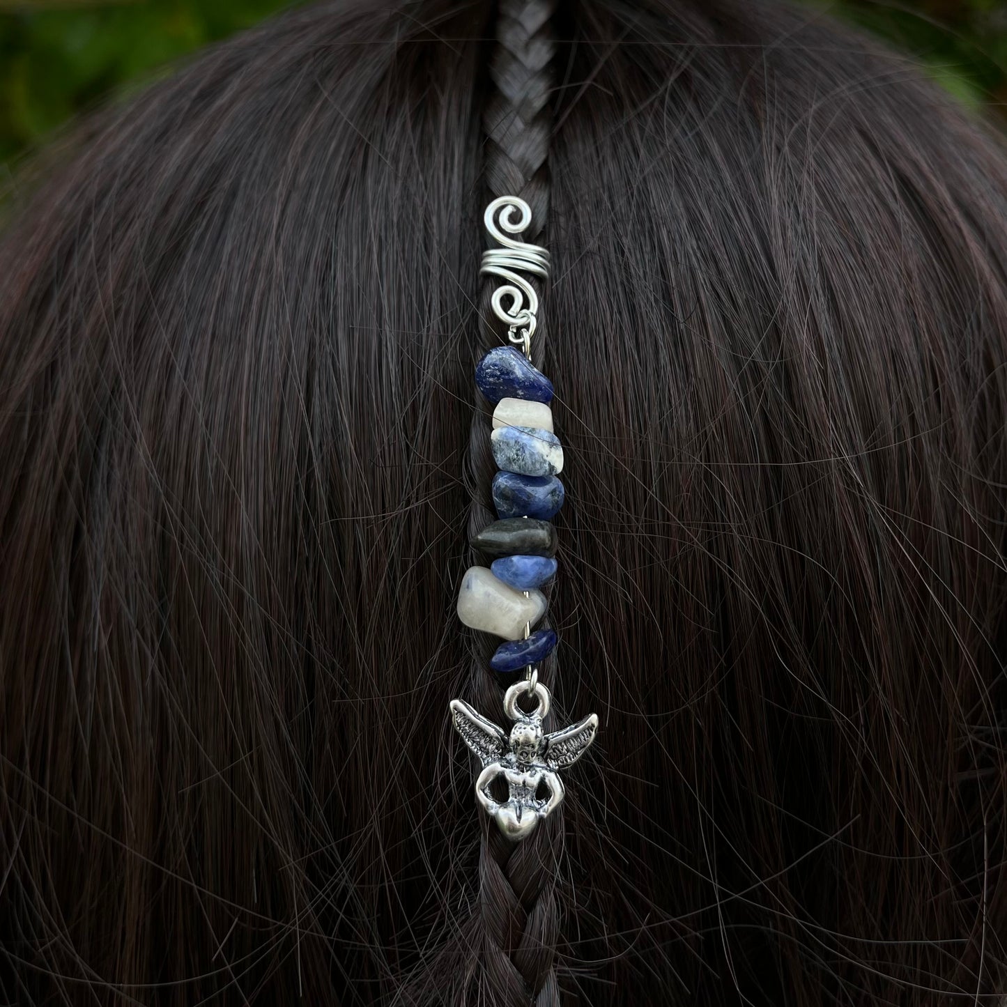 Accessoire cheveux personnalisable - argenté