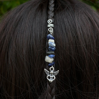 Accessoire cheveux personnalisable - argenté