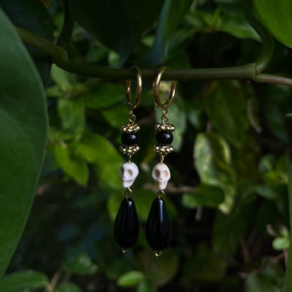 Boucles d'oreilles Morticia