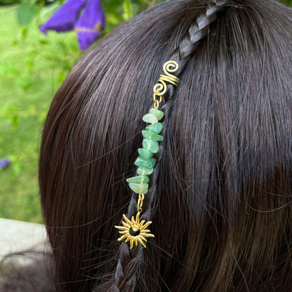 Accessoire cheveux personnalisable - doré