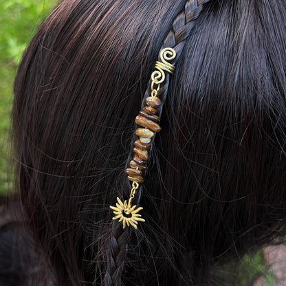 Accessoire cheveux personnalisable - doré