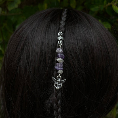 Accessoire cheveux personnalisable - argenté