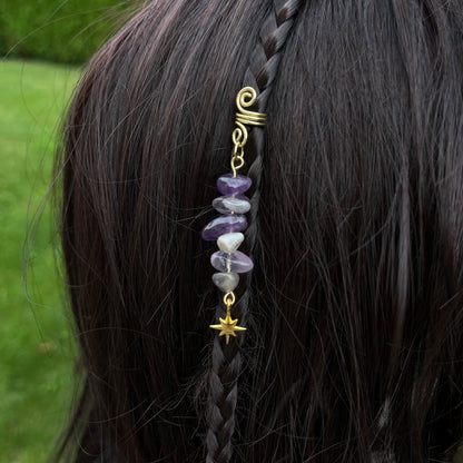 Accessoire cheveux personnalisable - doré