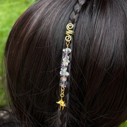 Accessoire cheveux personnalisable - doré