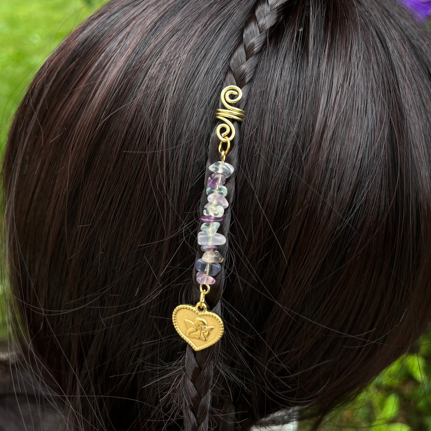 Accessoire cheveux personnalisable - doré