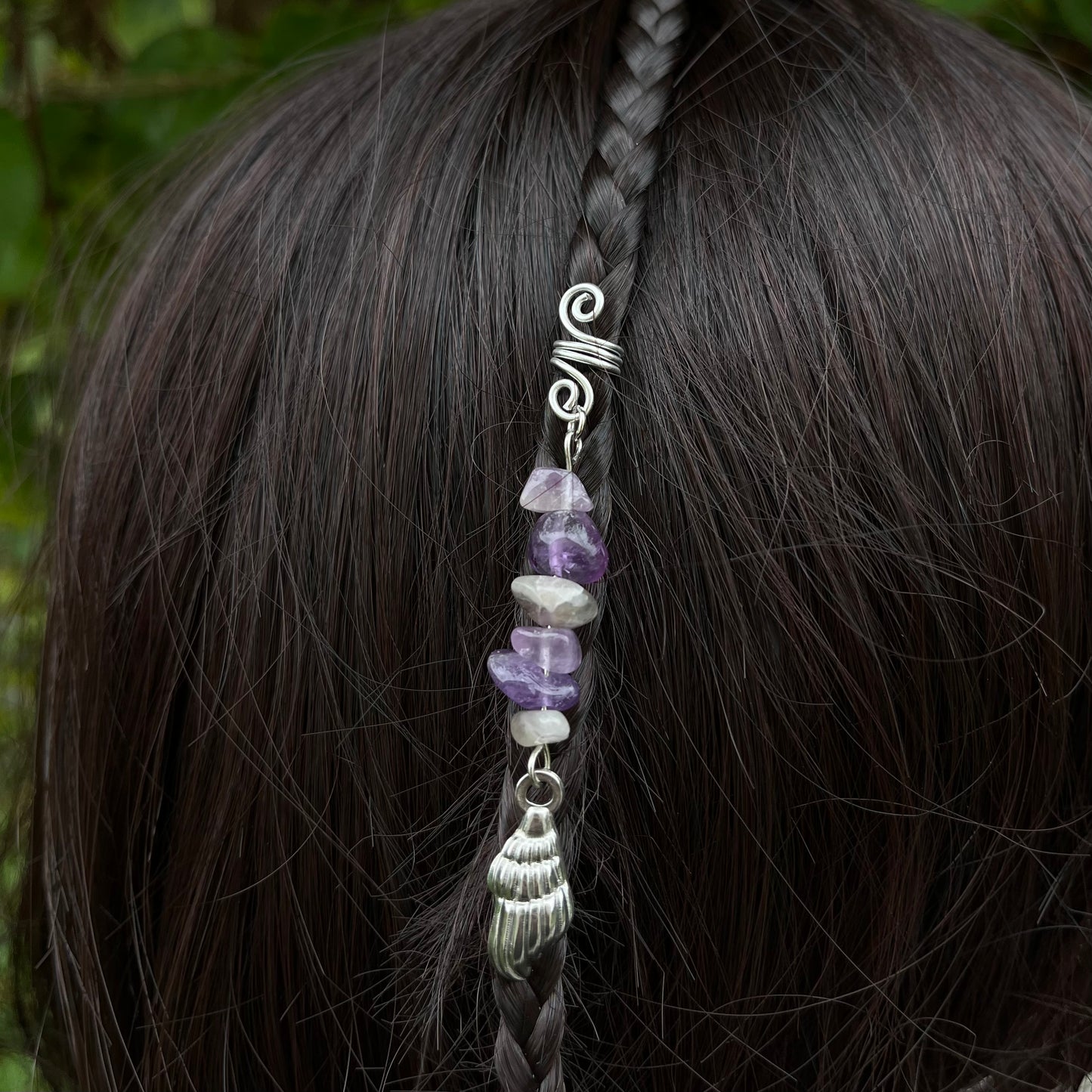 Accessoire cheveux personnalisable - argenté