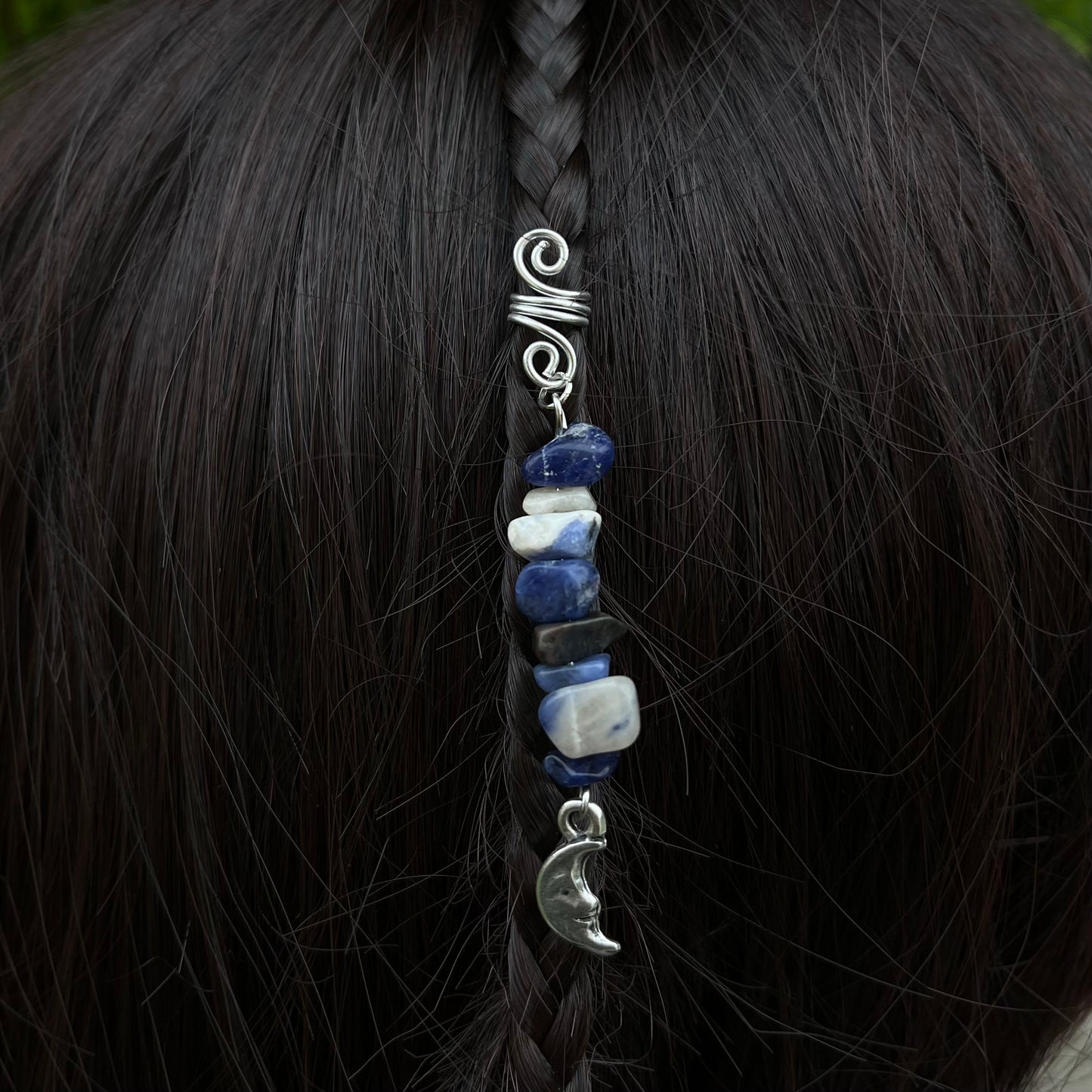 Accessoire cheveux personnalisable - argenté