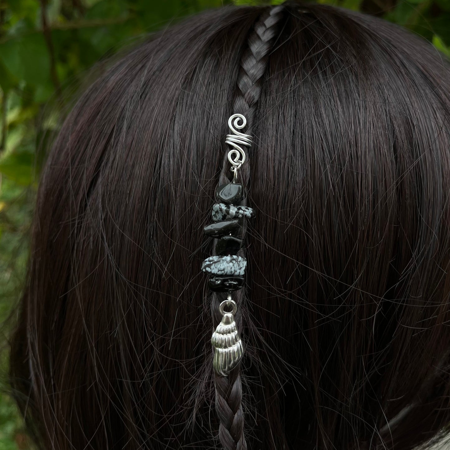 Accessoire cheveux personnalisable - argenté