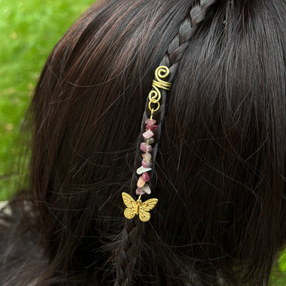 Accessoire cheveux personnalisable - doré