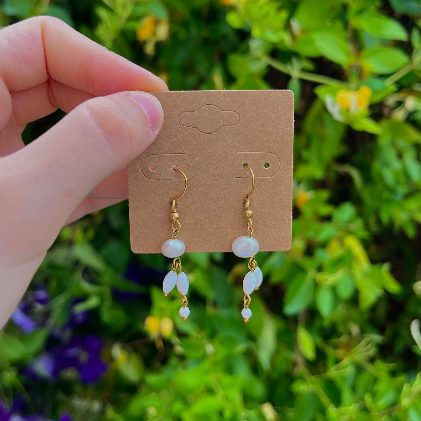 Boucles d’oreilles Marine