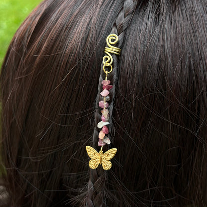 Accessoire cheveux personnalisable - doré