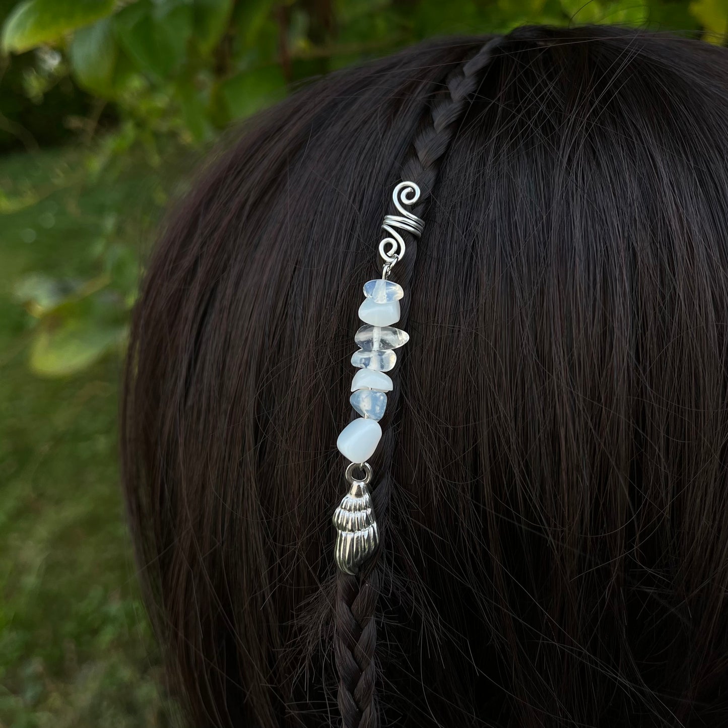 Accessoire cheveux personnalisable - argenté