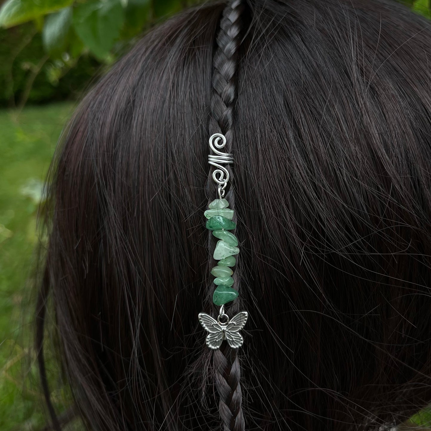 Accessoire cheveux personnalisable - argenté