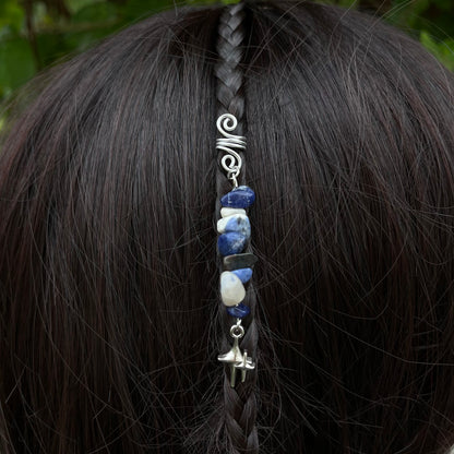 Accessoire cheveux personnalisable - argenté