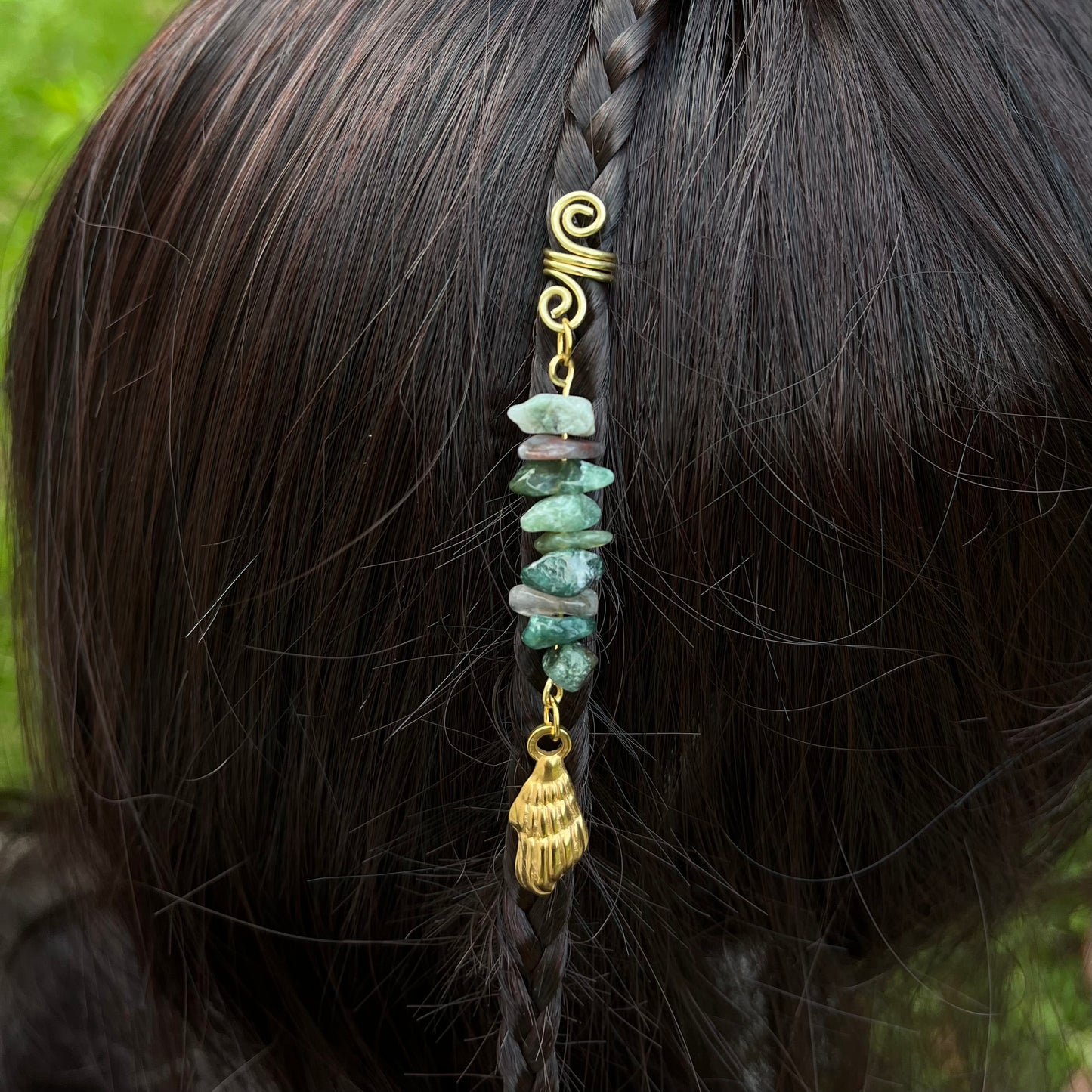 Accessoire cheveux personnalisable - doré