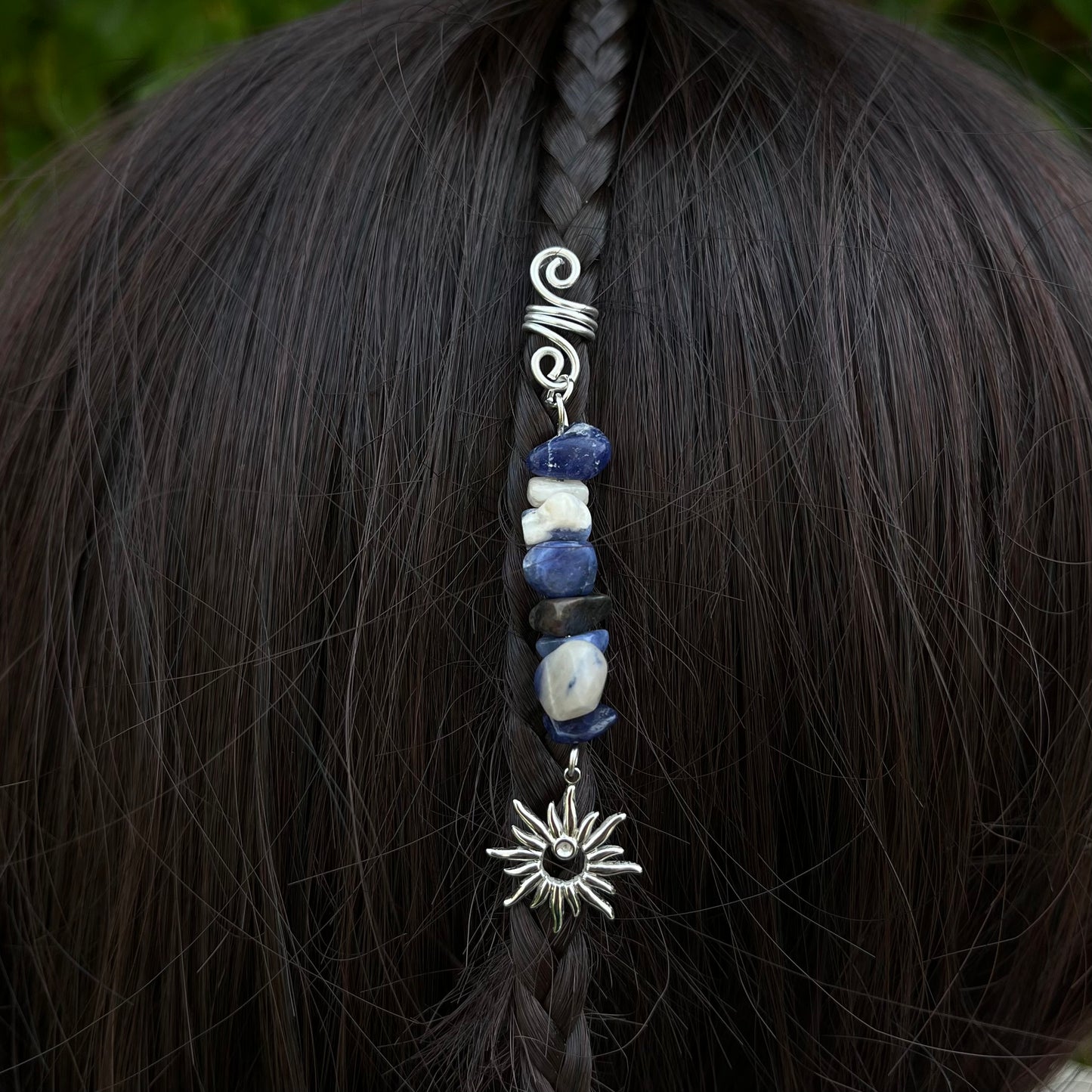 Accessoire cheveux personnalisable - argenté