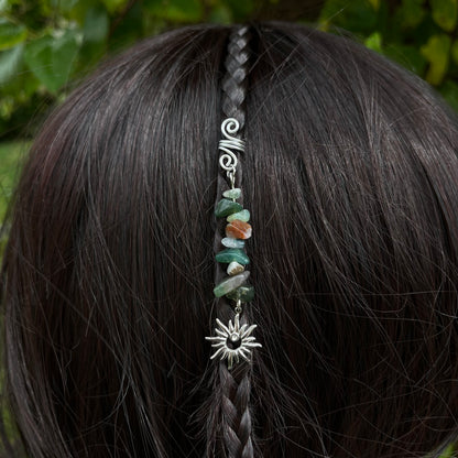 Accessoire cheveux personnalisable - argenté