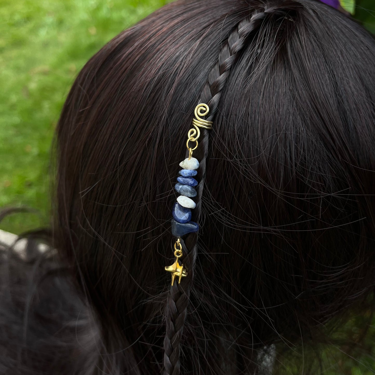 Accessoire cheveux personnalisable - doré